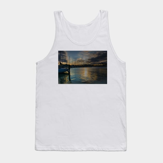 Corpus Christi Sunset2- Texas Tank Top by StonePics